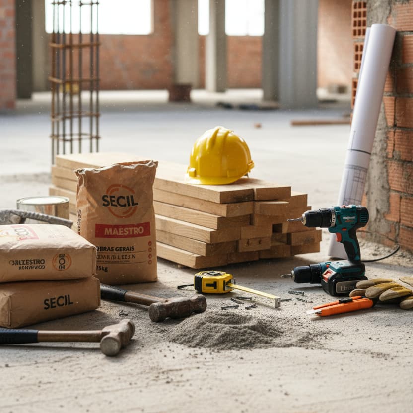 herramientas y materiales de la construccion